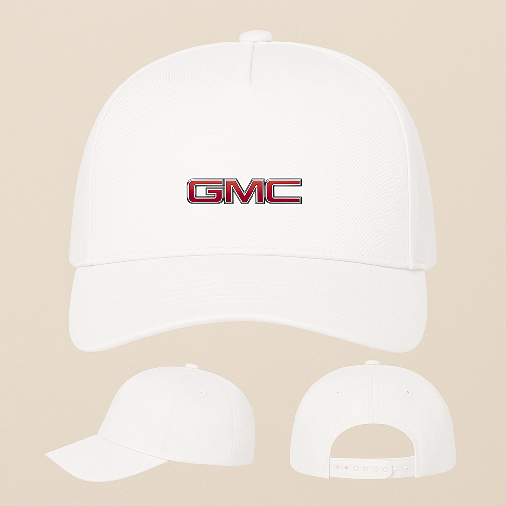 GMC Car Five Panel Twill Snapback Cap